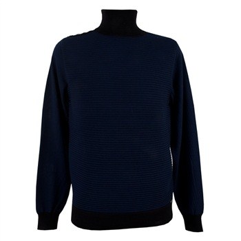 Panos Balding Turtleneck Blue